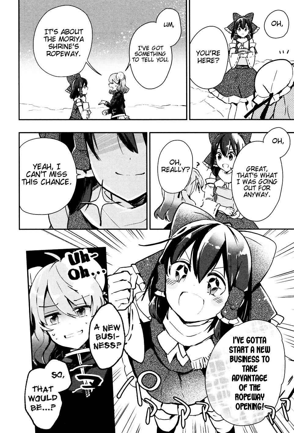 Touhou Ibarakasen - Wild And Horned Hermit - Vol.8 Chapter 38 : Shrine As Sacred Ground