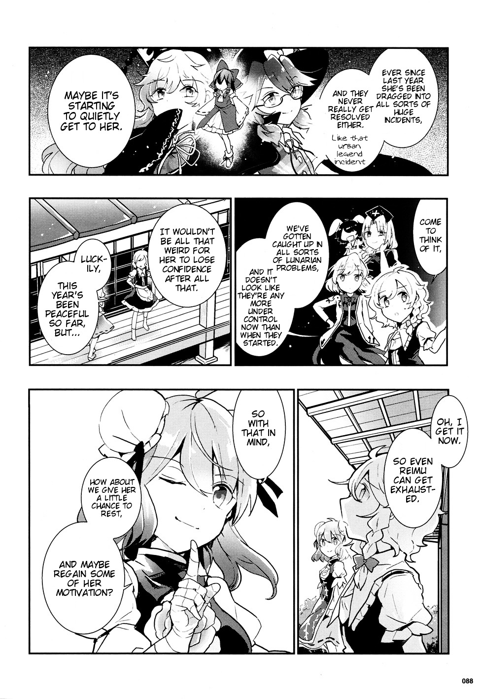 Touhou Ibarakasen - Wild And Horned Hermit - Vol.7 Chapter 34 : The Unidentified Haze That Afflicts The Brain