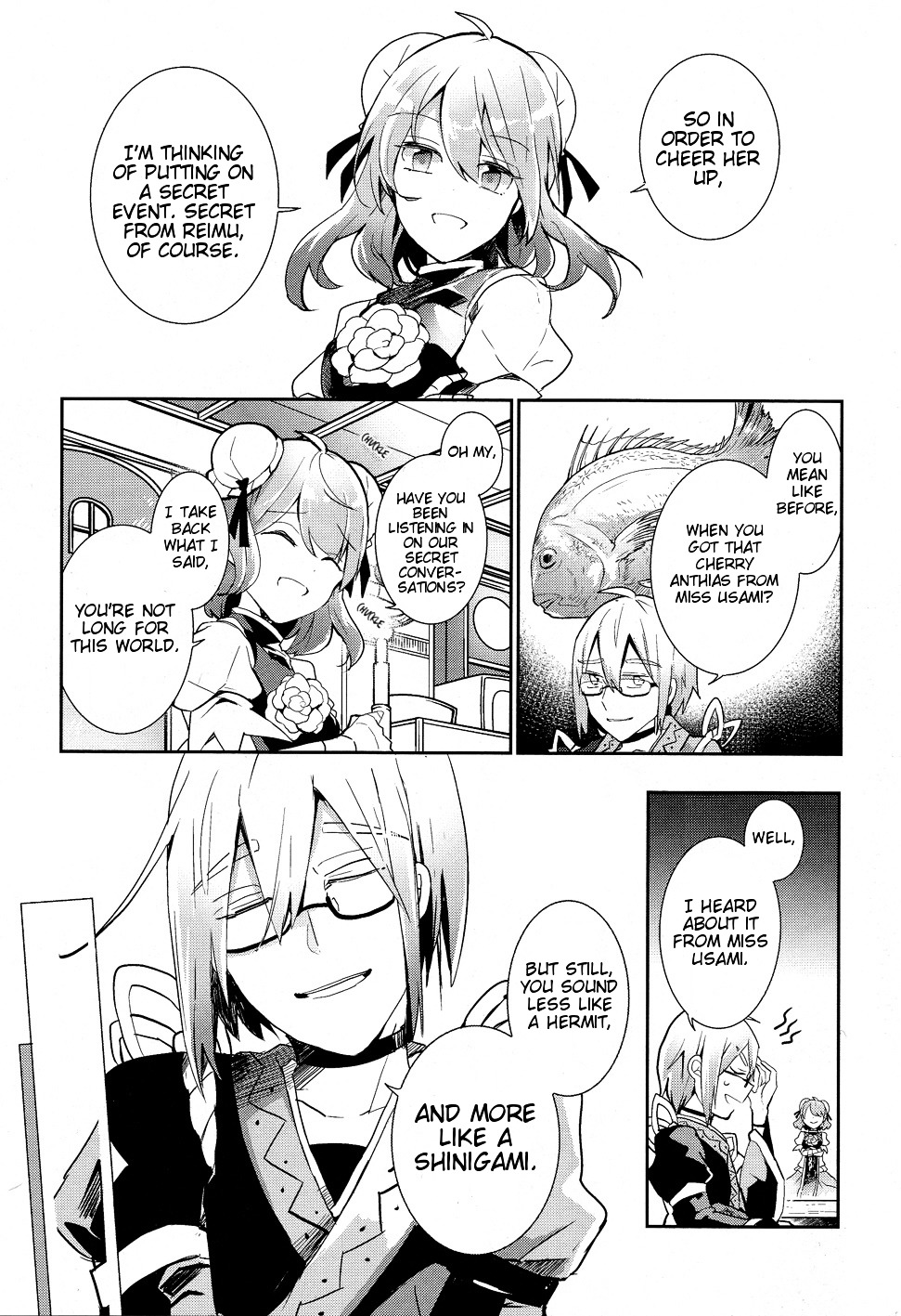 Touhou Ibarakasen - Wild And Horned Hermit - Vol.7 Chapter 34 : The Unidentified Haze That Afflicts The Brain