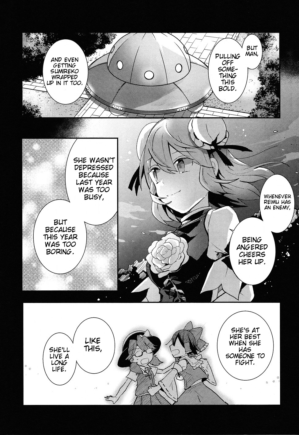 Touhou Ibarakasen - Wild And Horned Hermit - Vol.7 Chapter 34 : The Unidentified Haze That Afflicts The Brain