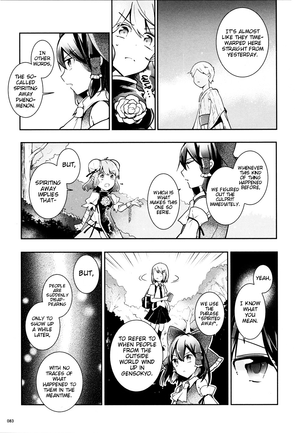 Touhou Ibarakasen - Wild And Horned Hermit - Vol.7 Chapter 35 : What Kasen Ibara Believes In