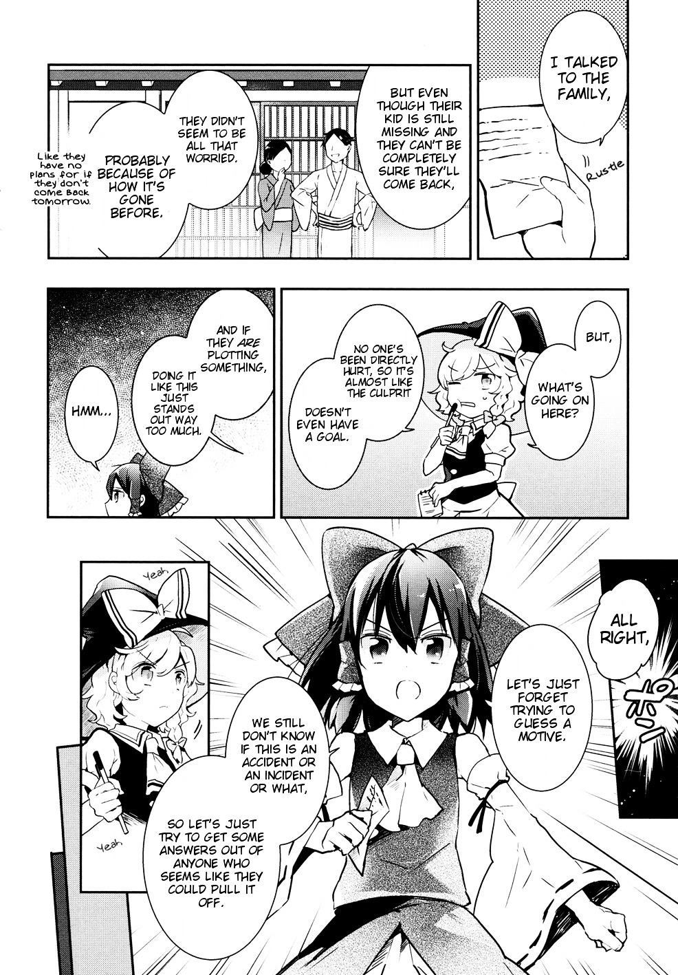 Touhou Ibarakasen - Wild And Horned Hermit - Vol.7 Chapter 35 : What Kasen Ibara Believes In