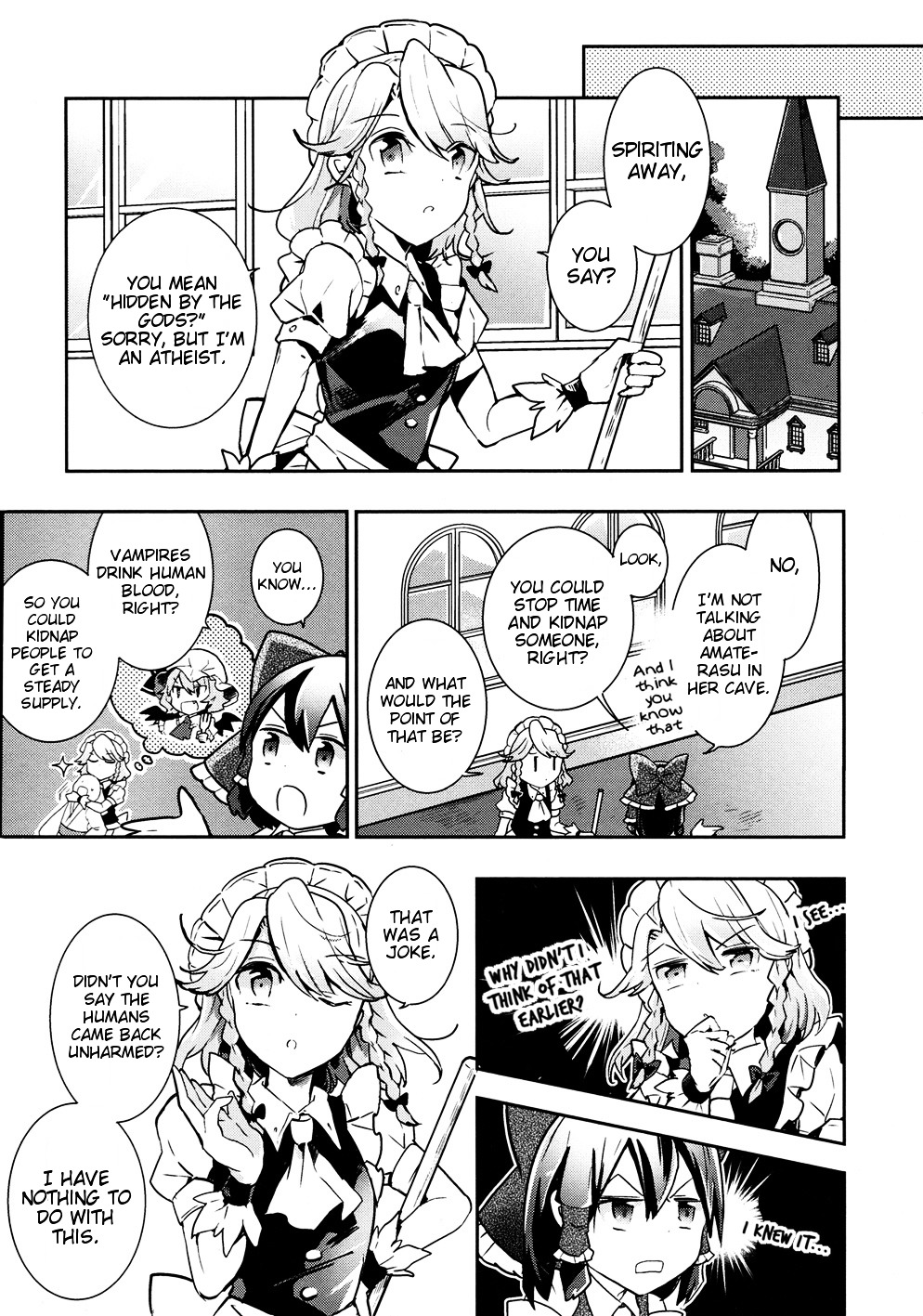 Touhou Ibarakasen - Wild And Horned Hermit - Vol.7 Chapter 35 : What Kasen Ibara Believes In