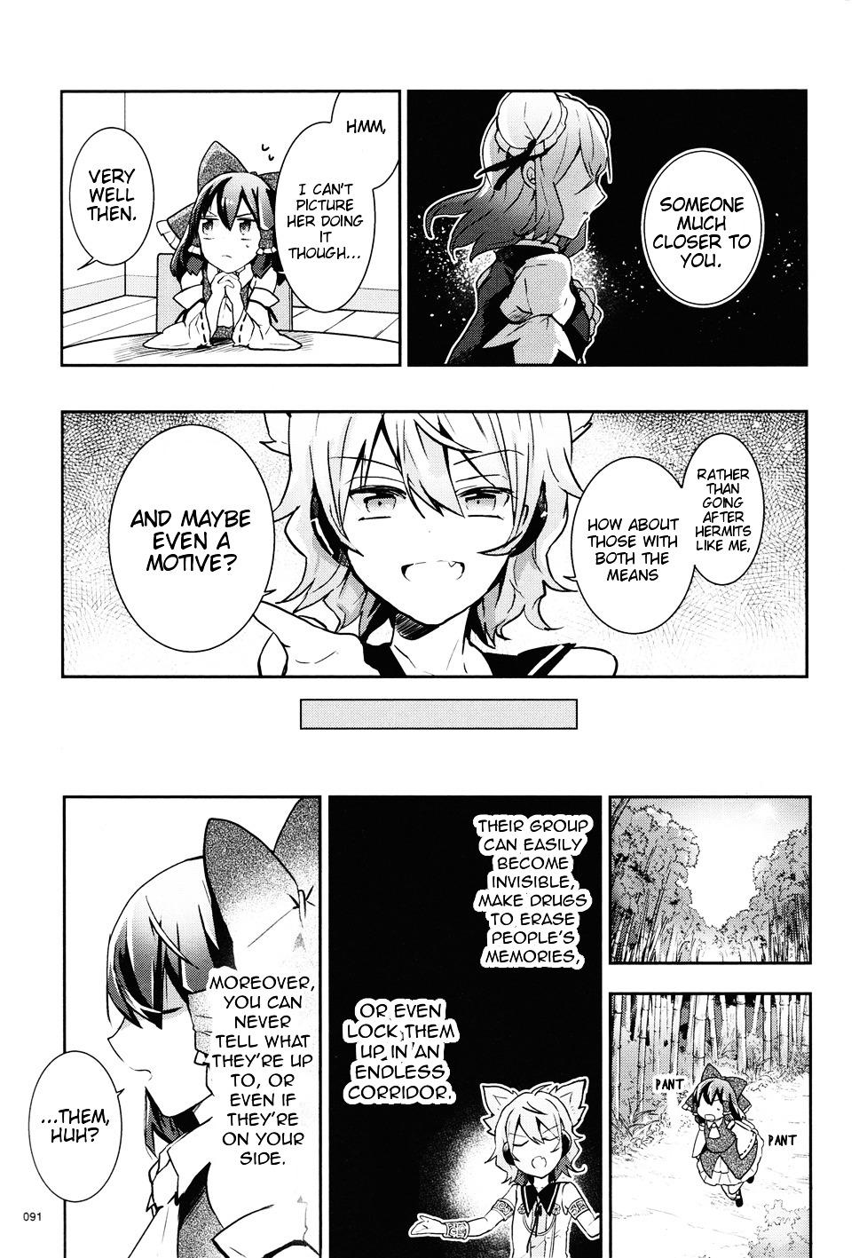 Touhou Ibarakasen - Wild And Horned Hermit - Vol.7 Chapter 35 : What Kasen Ibara Believes In