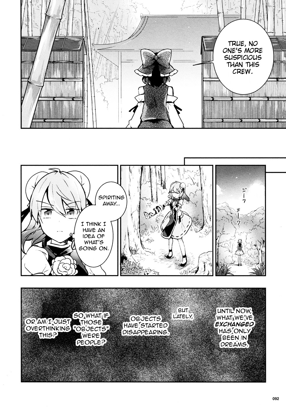 Touhou Ibarakasen - Wild And Horned Hermit - Vol.7 Chapter 35 : What Kasen Ibara Believes In