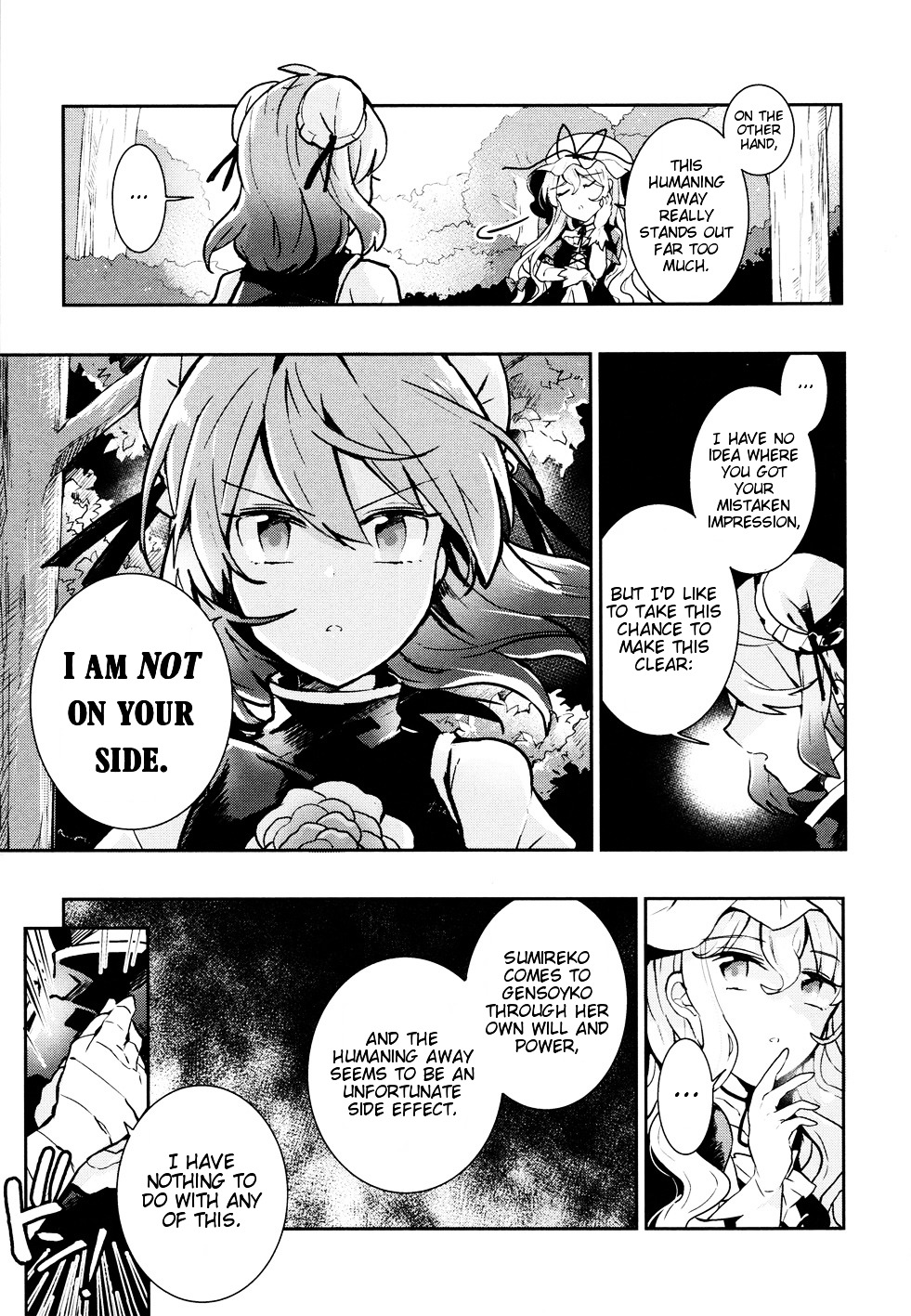 Touhou Ibarakasen - Wild And Horned Hermit - Vol.7 Chapter 35 : What Kasen Ibara Believes In