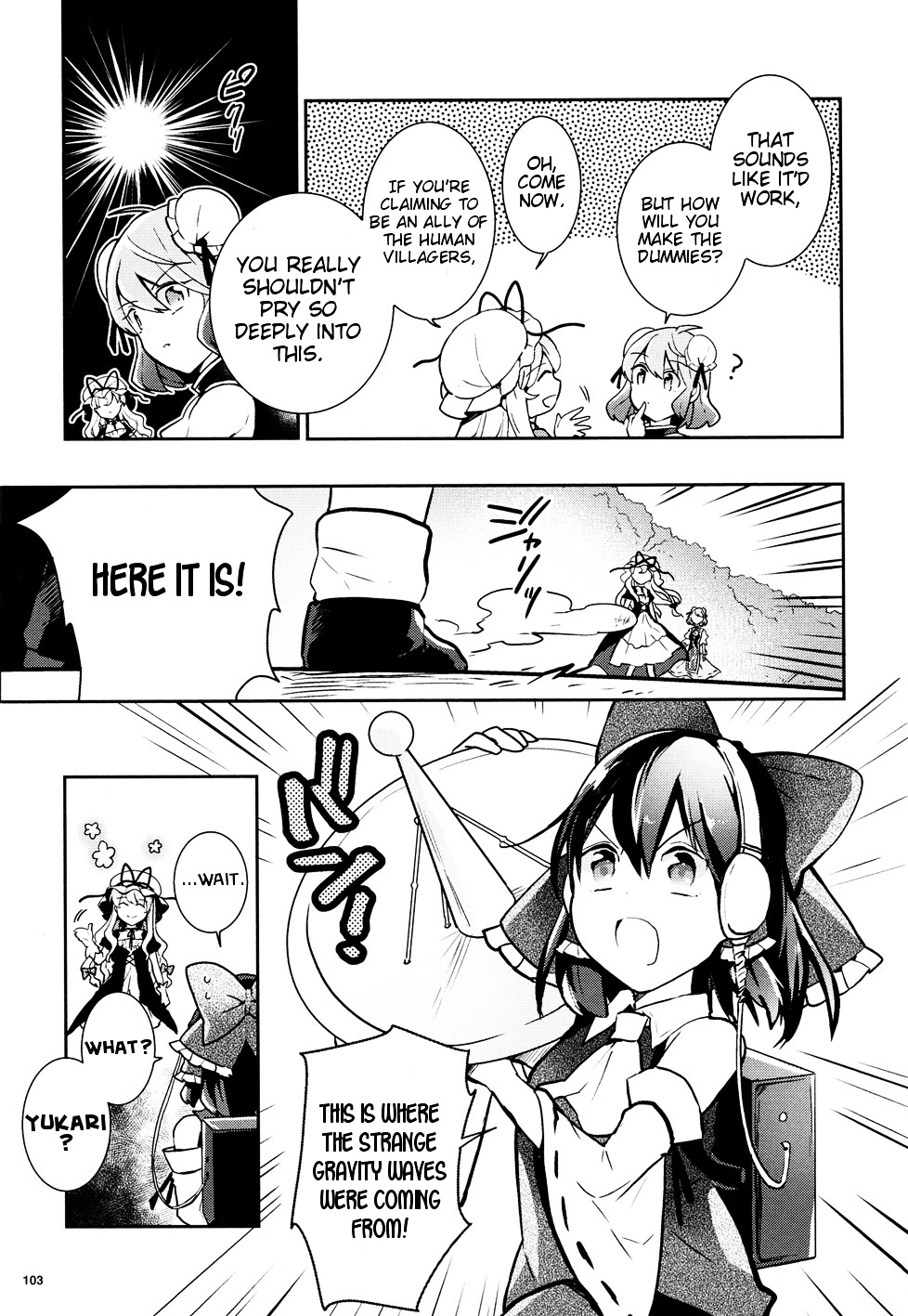 Touhou Ibarakasen - Wild And Horned Hermit - Vol.7 Chapter 35 : What Kasen Ibara Believes In