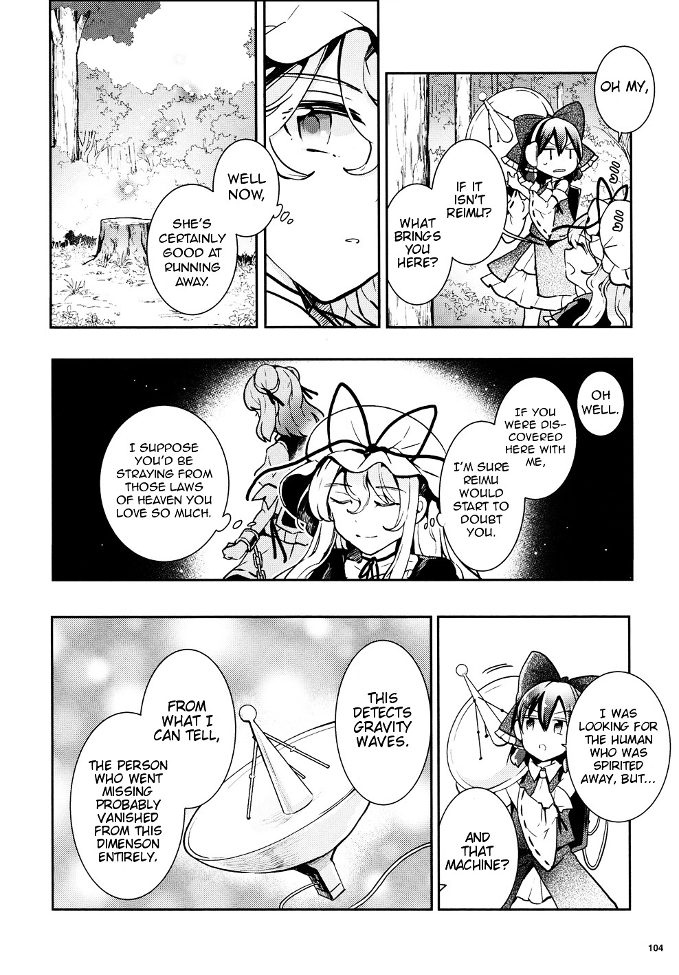 Touhou Ibarakasen - Wild And Horned Hermit - Vol.7 Chapter 35 : What Kasen Ibara Believes In