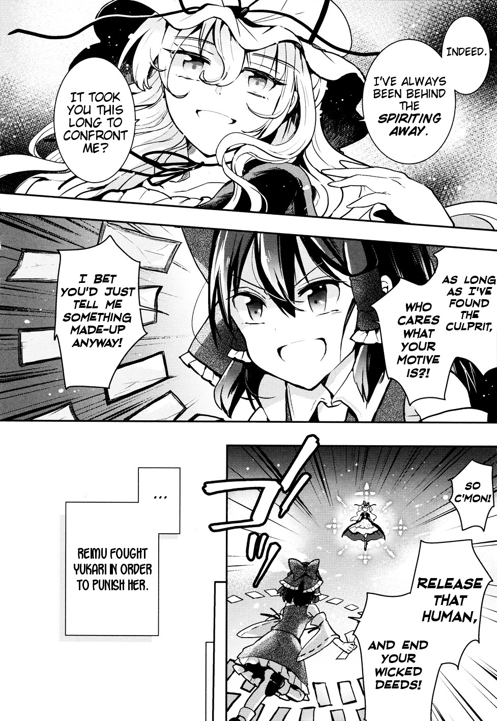 Touhou Ibarakasen - Wild And Horned Hermit - Vol.7 Chapter 35 : What Kasen Ibara Believes In