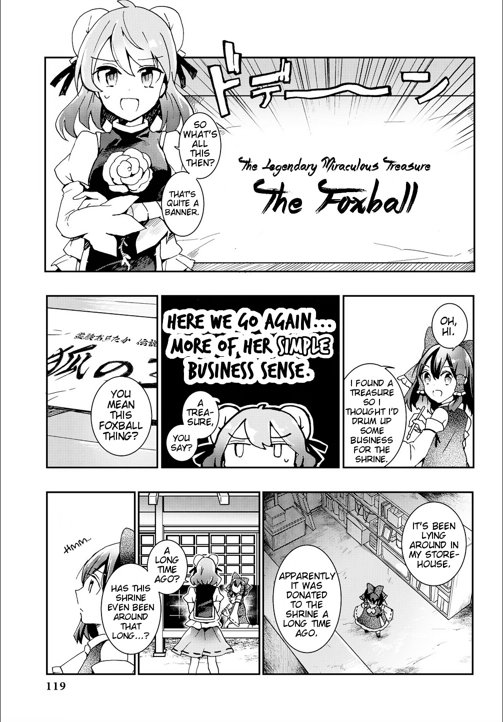 Touhou Ibarakasen - Wild And Horned Hermit - Vol.6 Chapter 30 : Power Permitted Only To The Gods