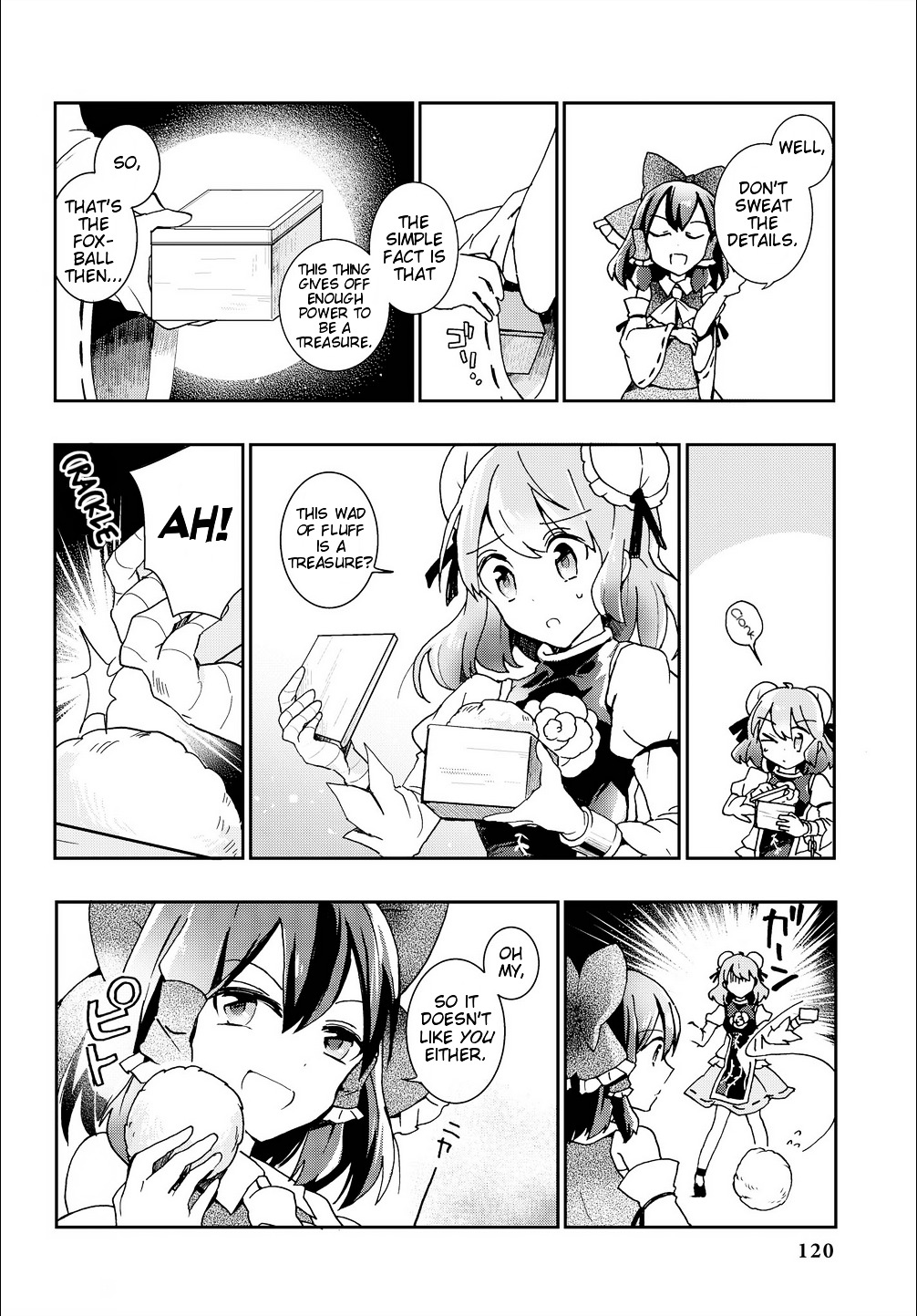 Touhou Ibarakasen - Wild And Horned Hermit - Vol.6 Chapter 30 : Power Permitted Only To The Gods