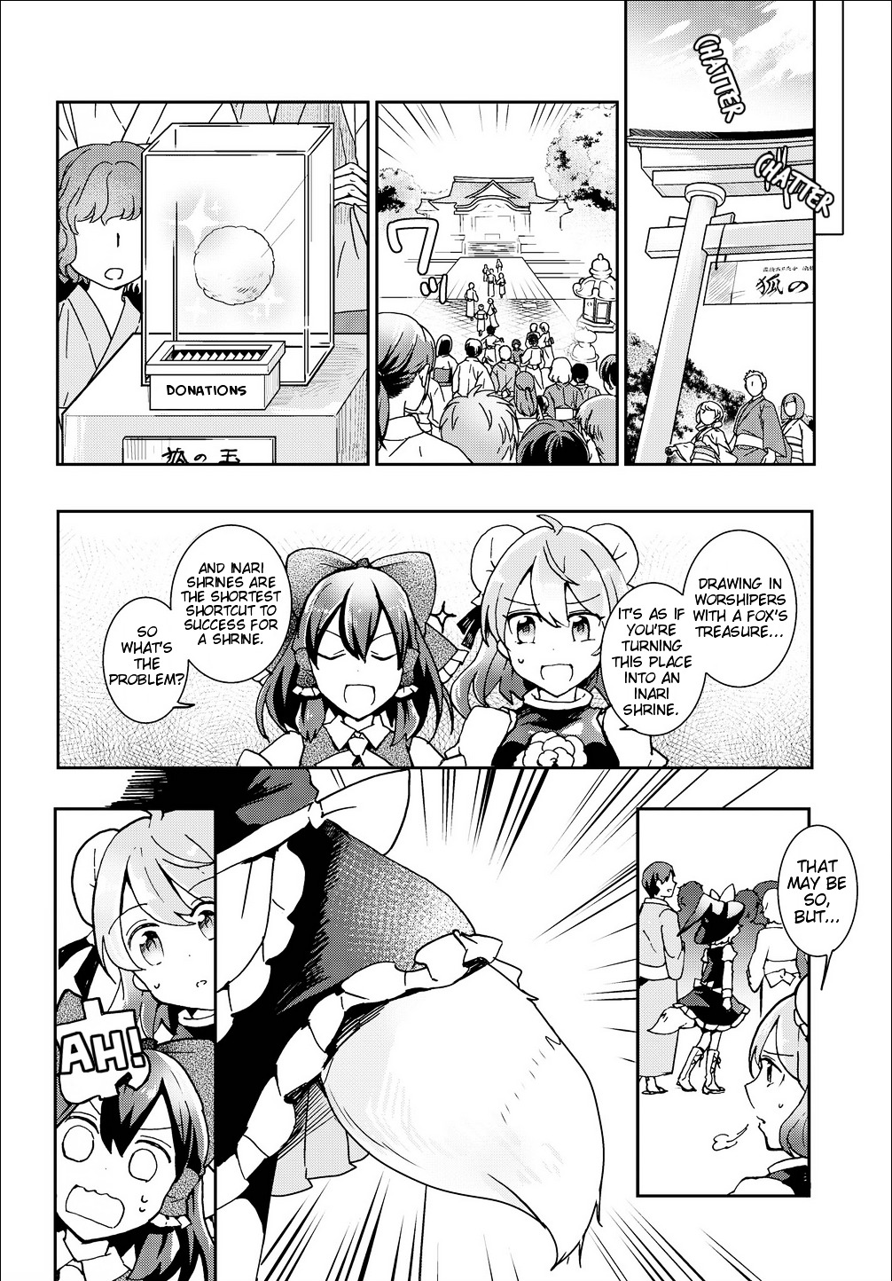 Touhou Ibarakasen - Wild And Horned Hermit - Vol.6 Chapter 30 : Power Permitted Only To The Gods