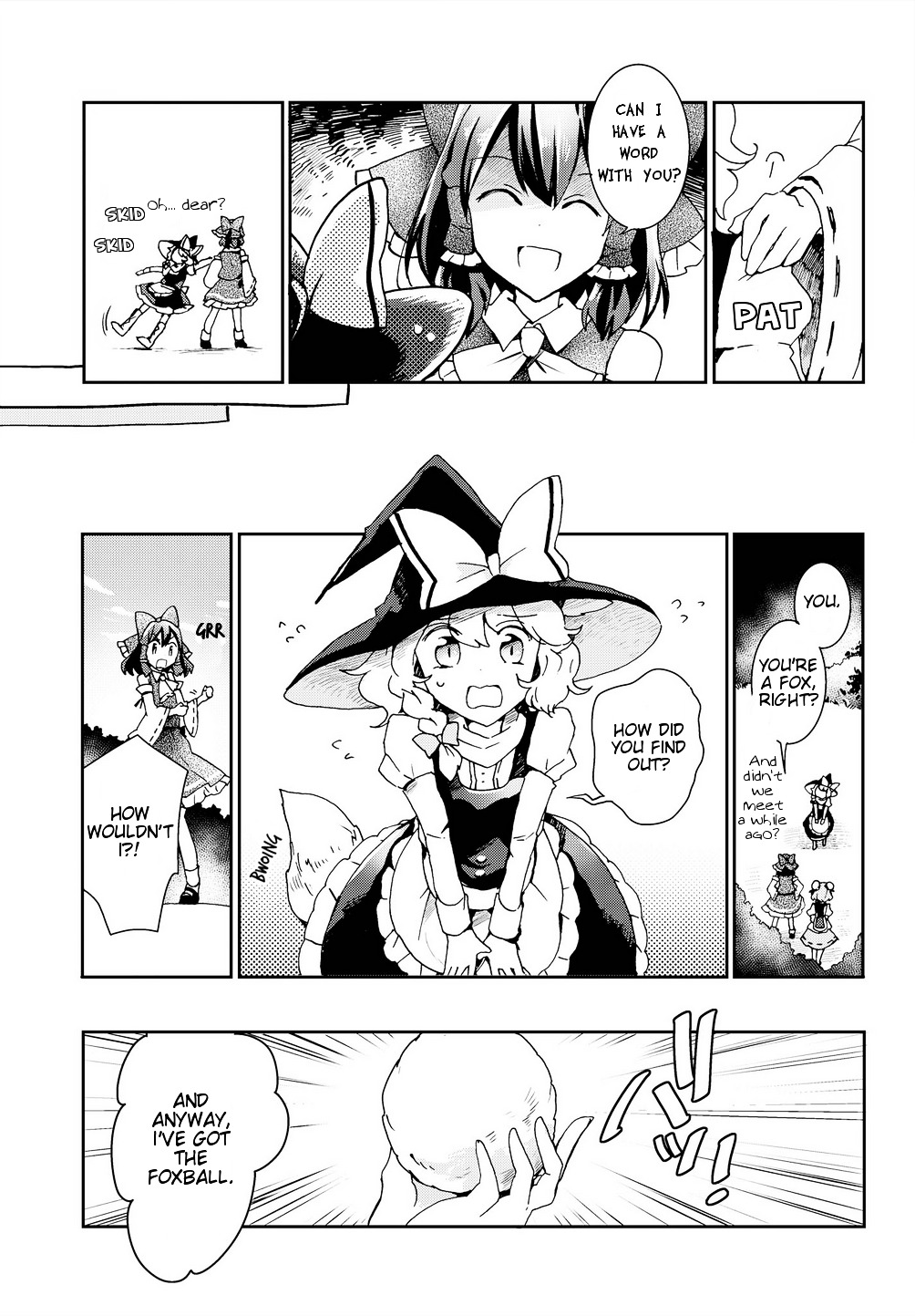 Touhou Ibarakasen - Wild And Horned Hermit - Vol.6 Chapter 30 : Power Permitted Only To The Gods