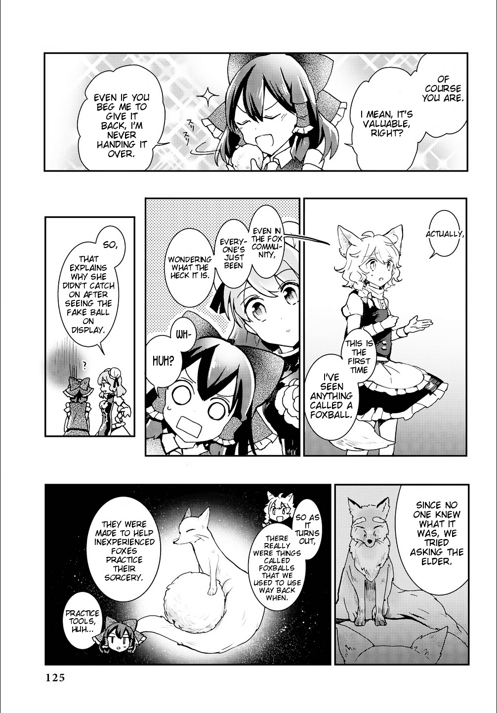 Touhou Ibarakasen - Wild And Horned Hermit - Vol.6 Chapter 30 : Power Permitted Only To The Gods