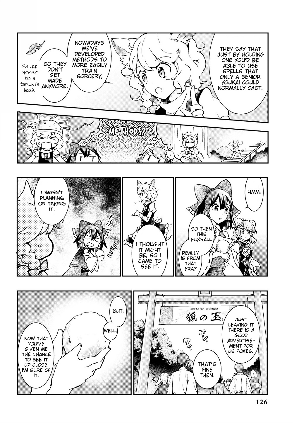 Touhou Ibarakasen - Wild And Horned Hermit - Vol.6 Chapter 30 : Power Permitted Only To The Gods