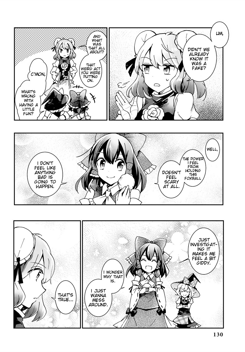 Touhou Ibarakasen - Wild And Horned Hermit - Vol.6 Chapter 30 : Power Permitted Only To The Gods