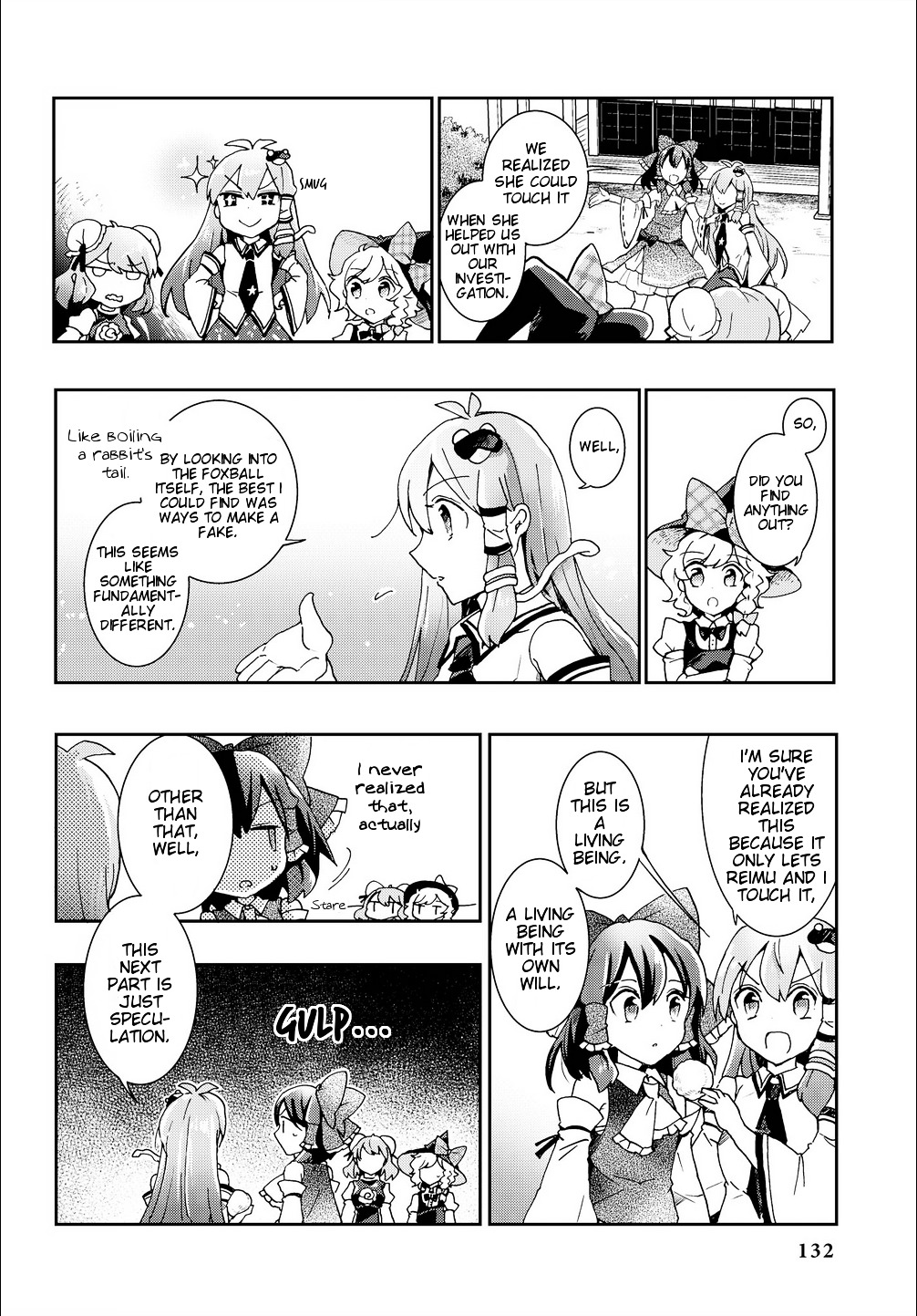 Touhou Ibarakasen - Wild And Horned Hermit - Vol.6 Chapter 30 : Power Permitted Only To The Gods