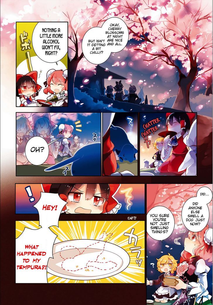 Touhou Ibarakasen - Wild And Horned Hermit - Vol.6 Chapter 28 : Buried Beneath The Cherry Blossoms, Even Corpses Do Not Rest