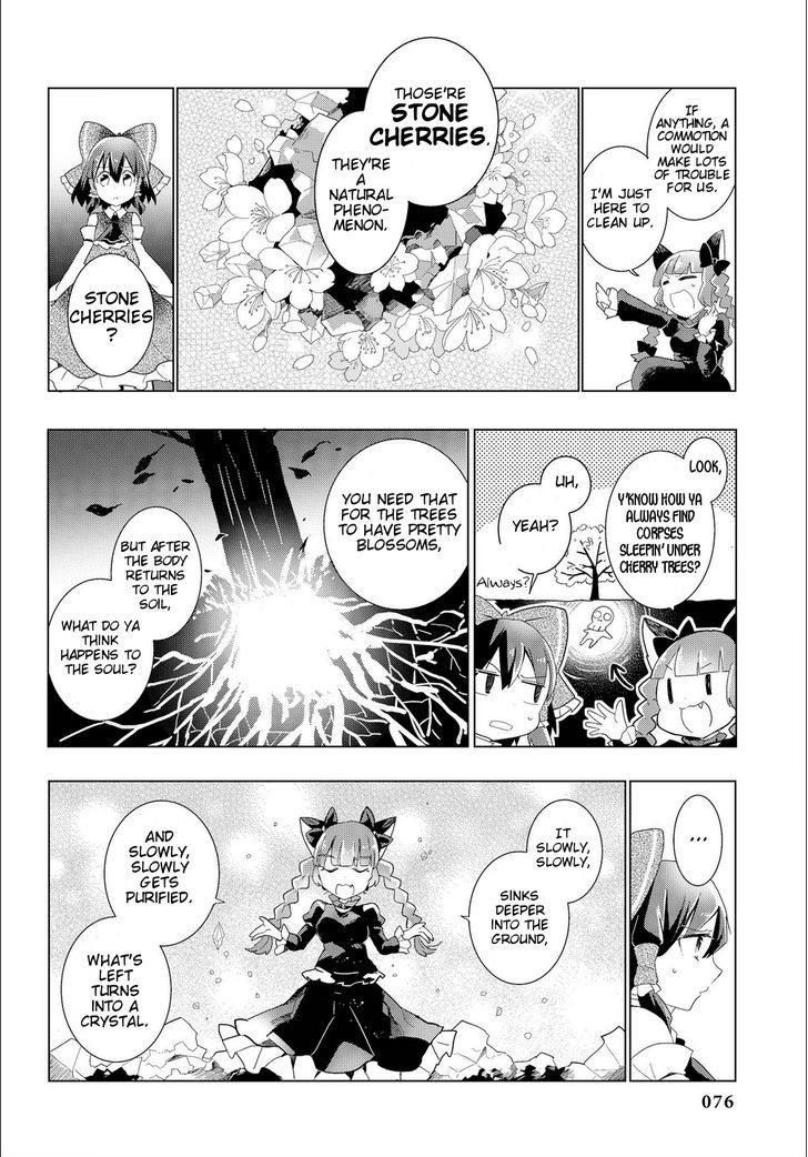 Touhou Ibarakasen - Wild And Horned Hermit - Vol.6 Chapter 28 : Buried Beneath The Cherry Blossoms, Even Corpses Do Not Rest