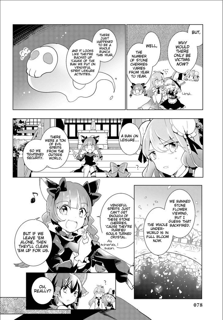 Touhou Ibarakasen - Wild And Horned Hermit - Vol.6 Chapter 28 : Buried Beneath The Cherry Blossoms, Even Corpses Do Not Rest