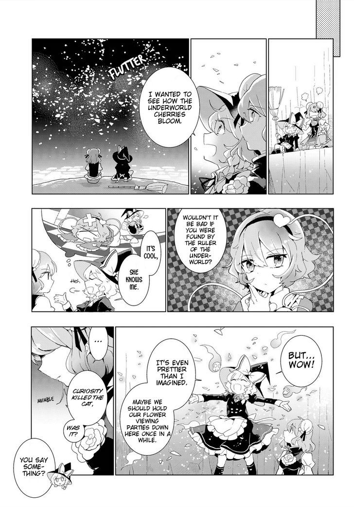 Touhou Ibarakasen - Wild And Horned Hermit - Vol.6 Chapter 28 : Buried Beneath The Cherry Blossoms, Even Corpses Do Not Rest