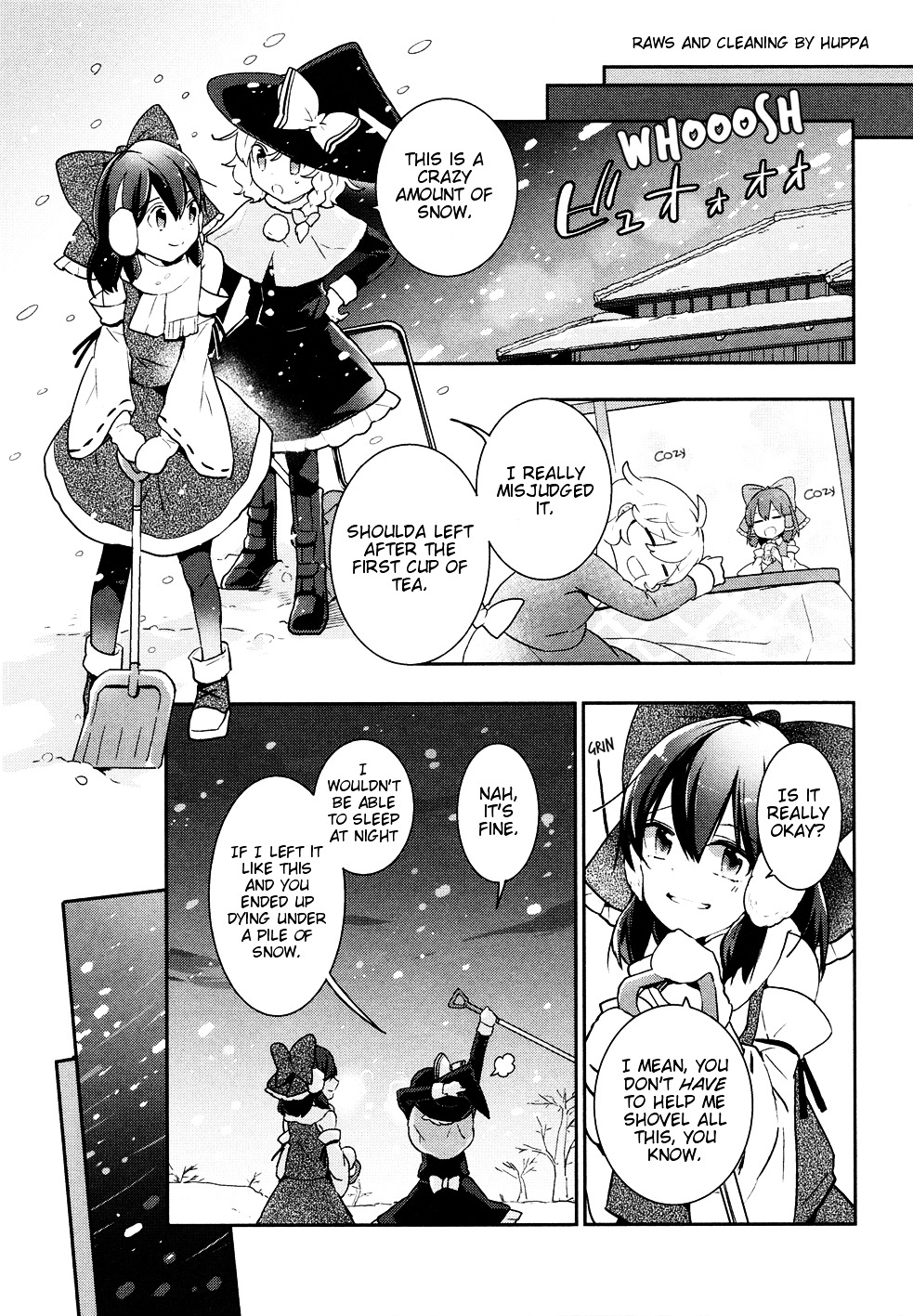 Touhou Ibarakasen - Wild And Horned Hermit - Vol.8 Chapter 37 : Does That Flash Bring Snow, Or Gods?