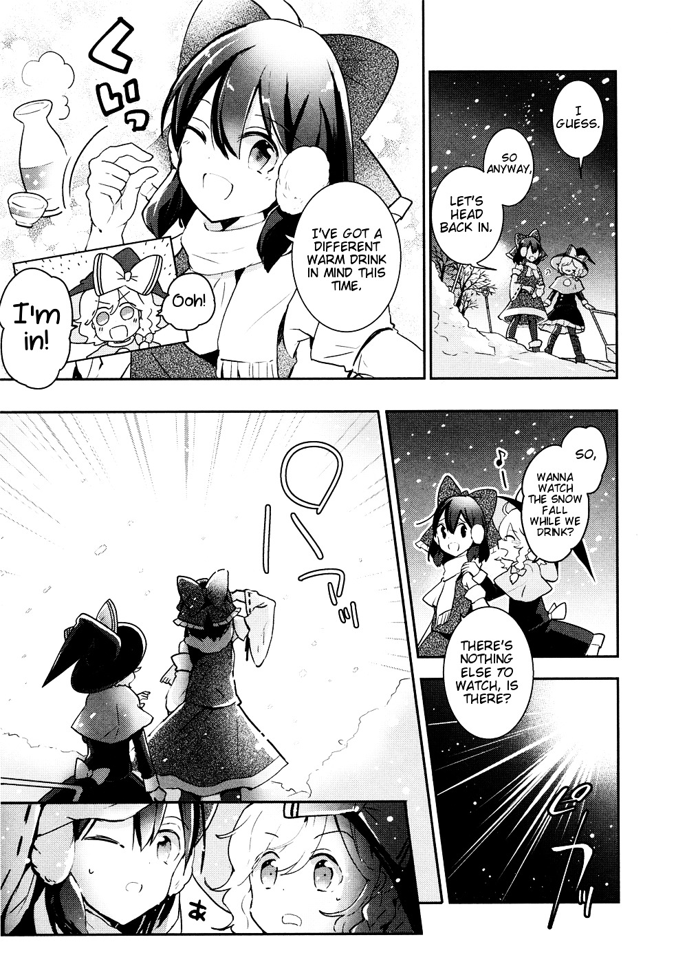 Touhou Ibarakasen - Wild And Horned Hermit - Vol.8 Chapter 37 : Does That Flash Bring Snow, Or Gods?