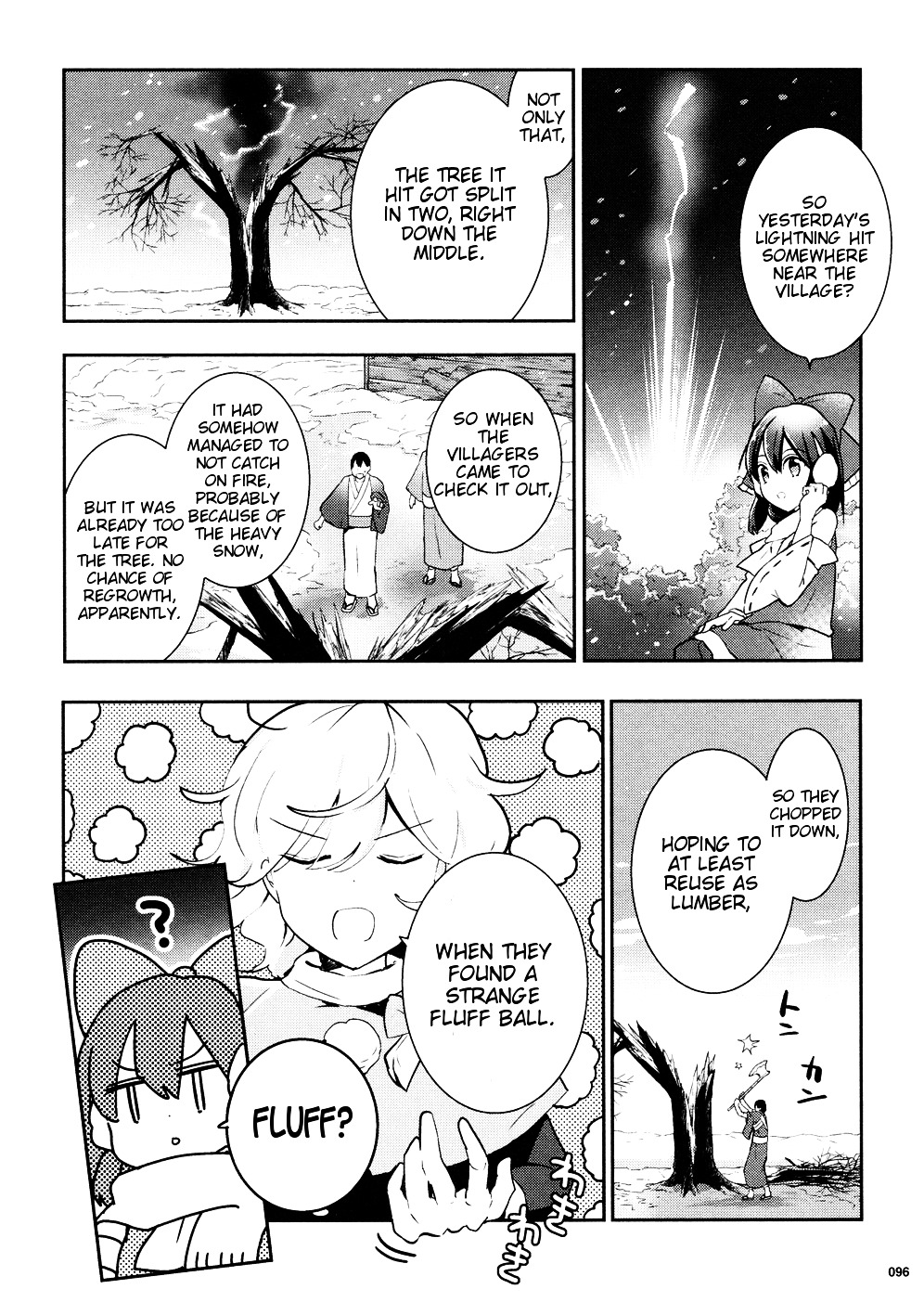 Touhou Ibarakasen - Wild And Horned Hermit - Vol.8 Chapter 37 : Does That Flash Bring Snow, Or Gods?