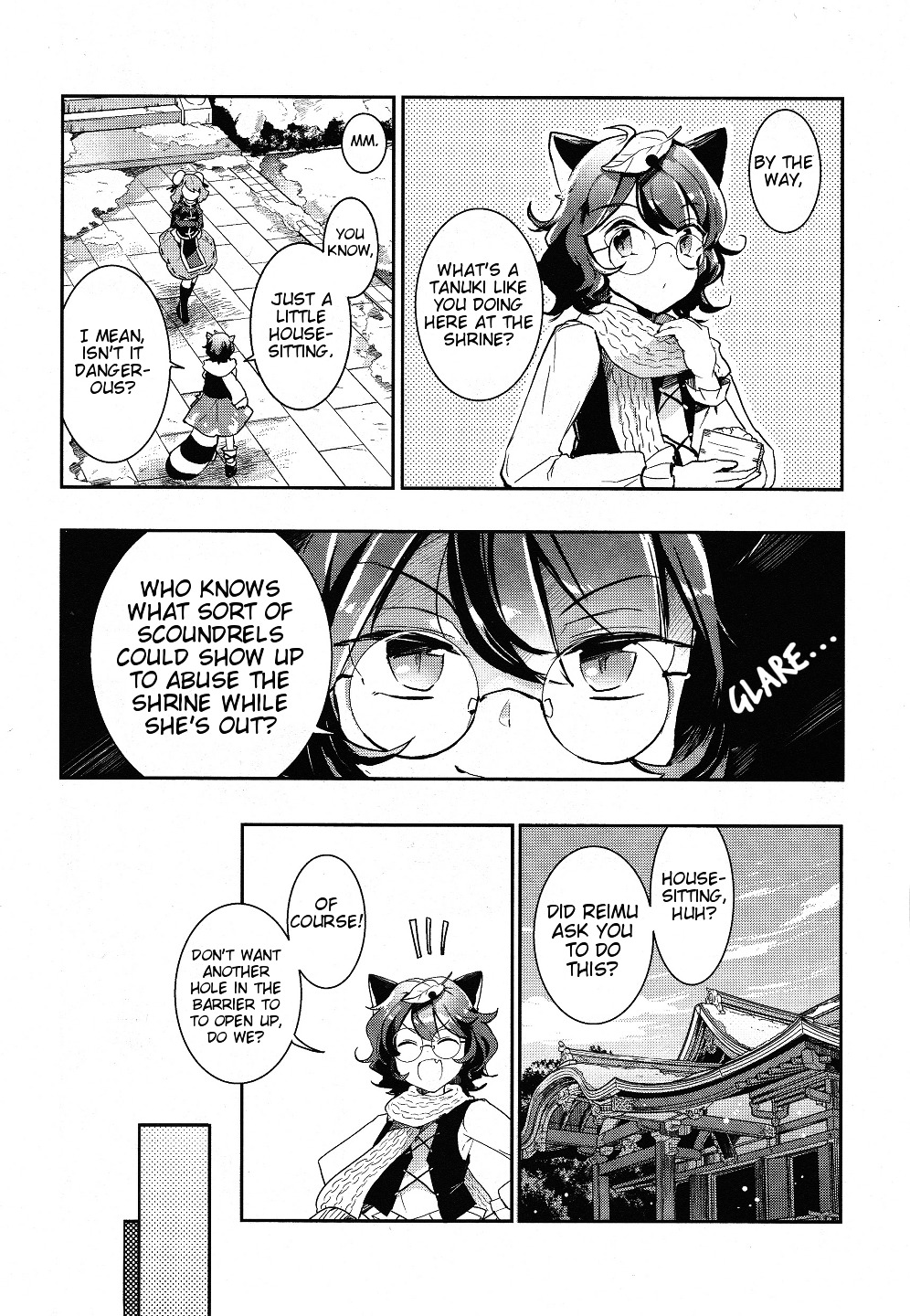 Touhou Ibarakasen - Wild And Horned Hermit - Vol.7 Chapter 32 : The Secret Ponpoko Battle For King Of The Hill