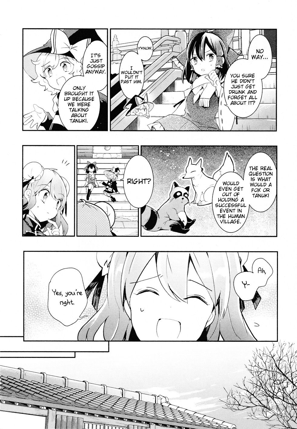 Touhou Ibarakasen - Wild And Horned Hermit - Vol.7 Chapter 32 : The Secret Ponpoko Battle For King Of The Hill