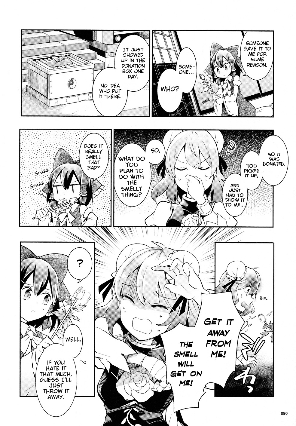 Touhou Ibarakasen - Wild And Horned Hermit - Vol.7 Chapter 32 : The Secret Ponpoko Battle For King Of The Hill