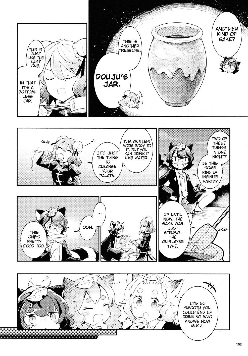 Touhou Ibarakasen - Wild And Horned Hermit - Vol.7 Chapter 32 : The Secret Ponpoko Battle For King Of The Hill