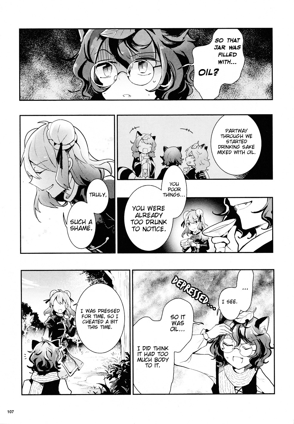 Touhou Ibarakasen - Wild And Horned Hermit - Vol.7 Chapter 32 : The Secret Ponpoko Battle For King Of The Hill