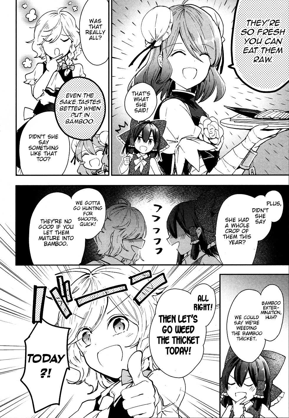 Touhou Ibarakasen - Wild And Horned Hermit - Vol.8 Chapter 40 : The Strange Weather Gnawing At Gensokyo