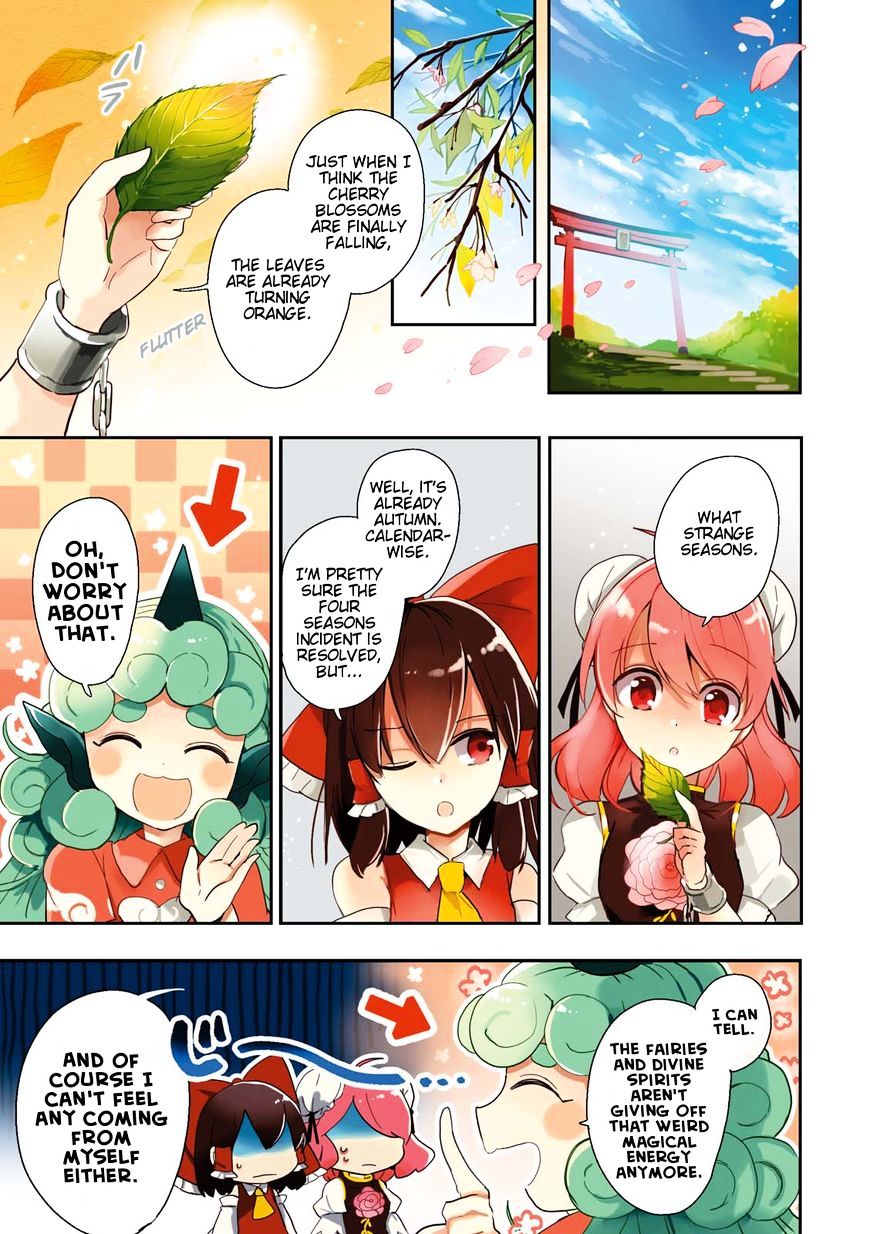 Touhou Ibarakasen - Wild And Horned Hermit - Chapter 42 : Take Back The Four Seasons