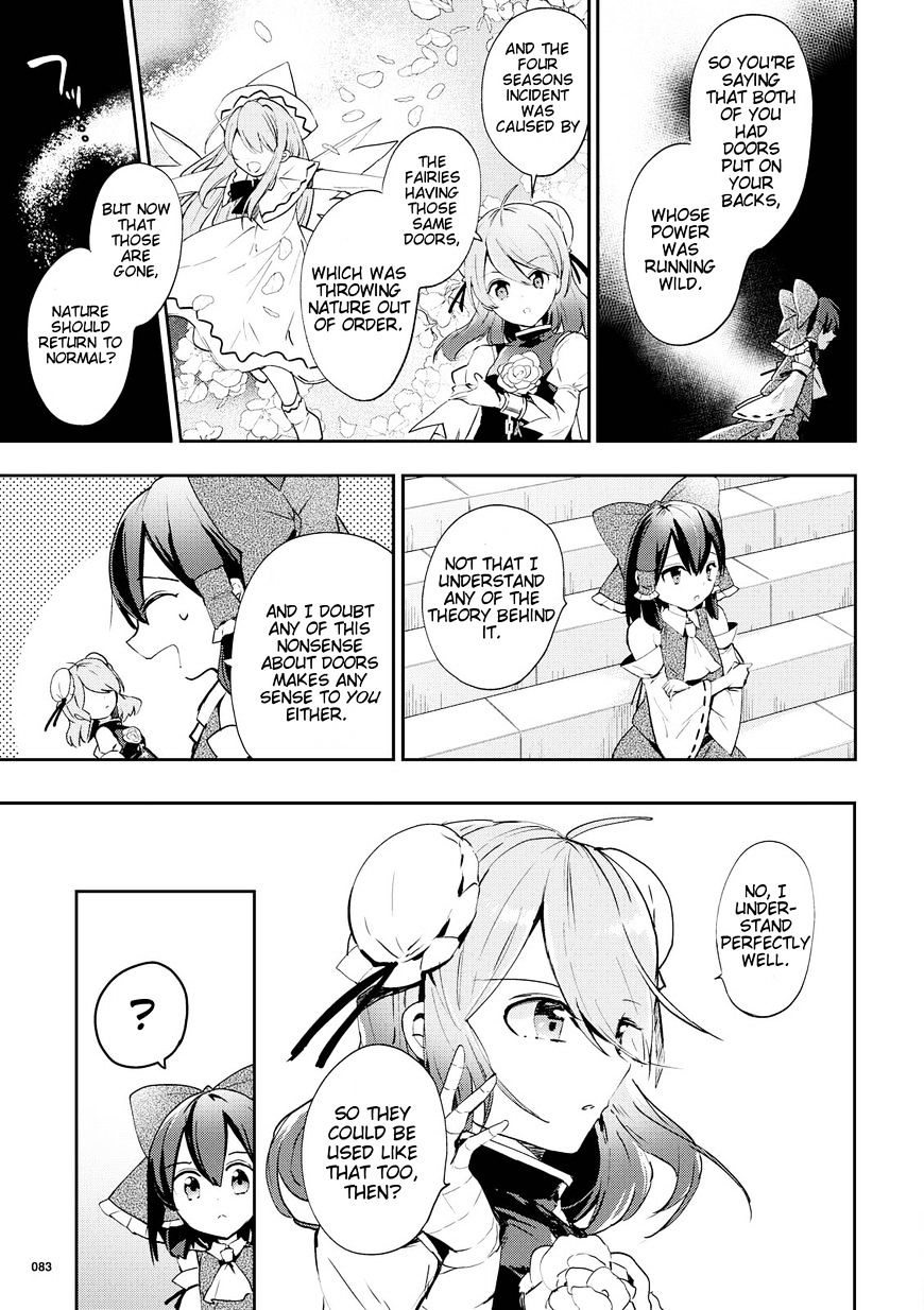 Touhou Ibarakasen - Wild And Horned Hermit - Chapter 42 : Take Back The Four Seasons