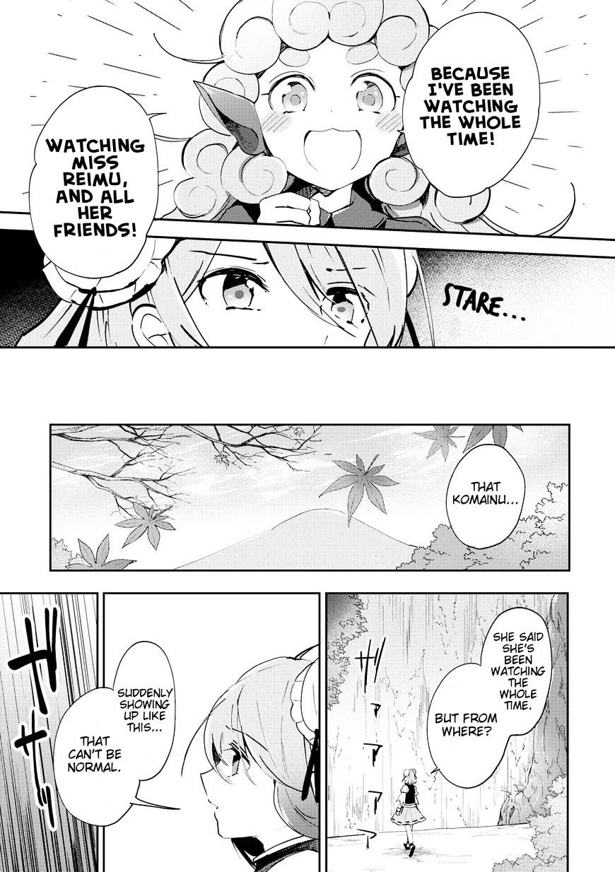 Touhou Ibarakasen - Wild And Horned Hermit - Chapter 42 : Take Back The Four Seasons