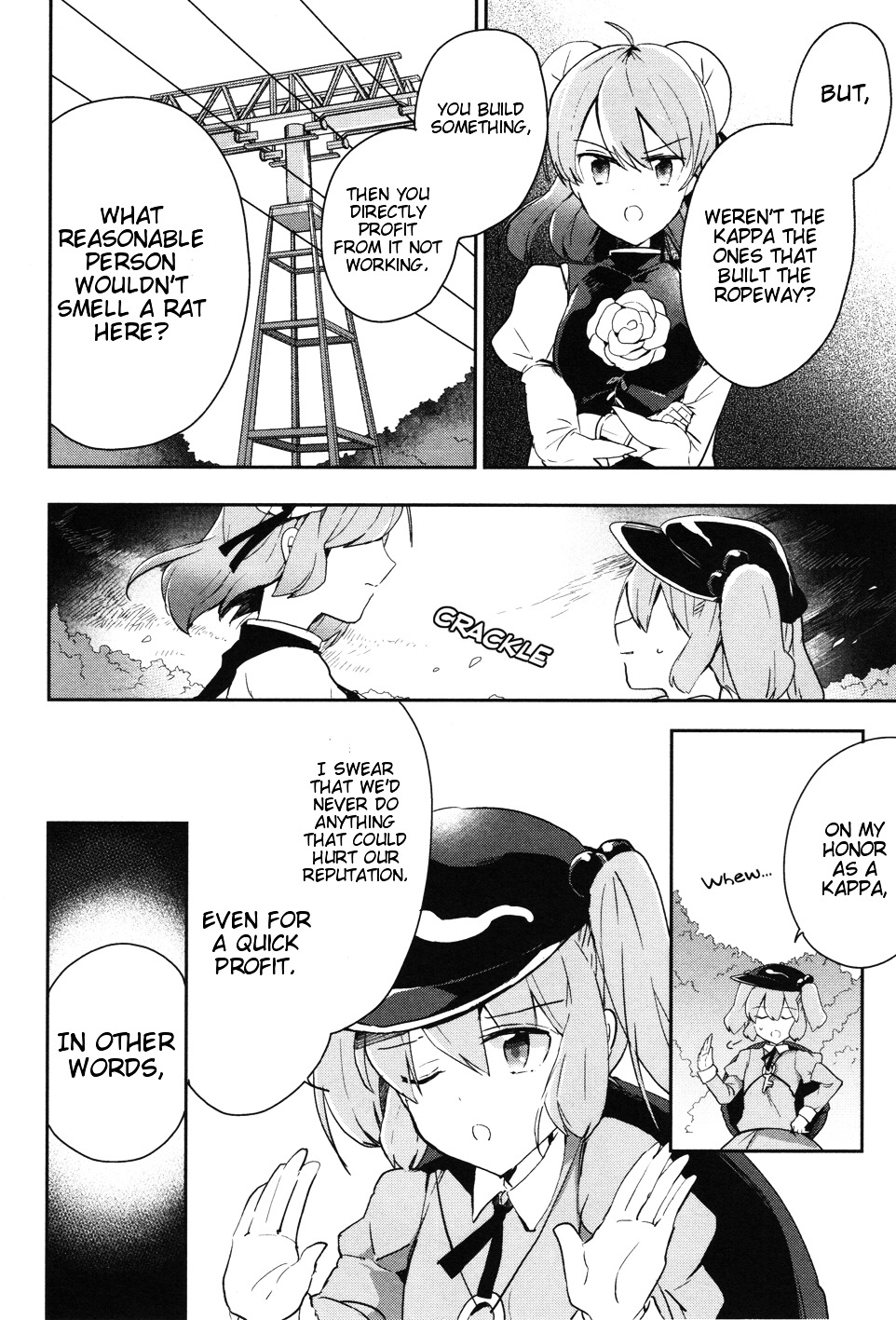 Touhou Ibarakasen - Wild And Horned Hermit - Vol.8 Chapter 39 : Because Youkai Mountain Is There