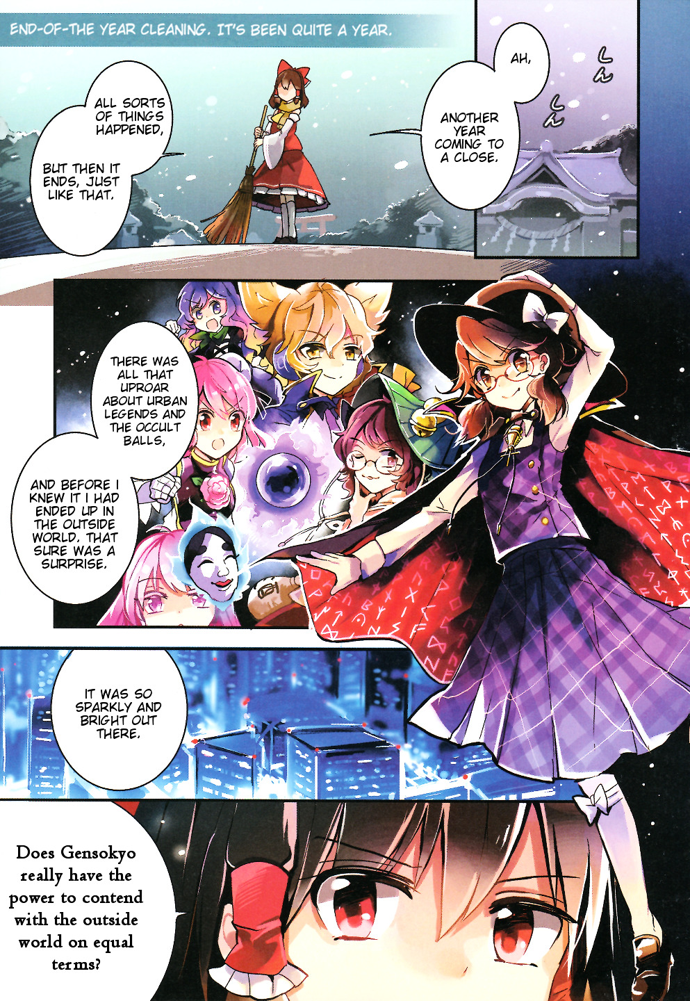 Touhou Ibarakasen - Wild And Horned Hermit - Vol.7 Chapter 31 : Who Spared The Rabbits?