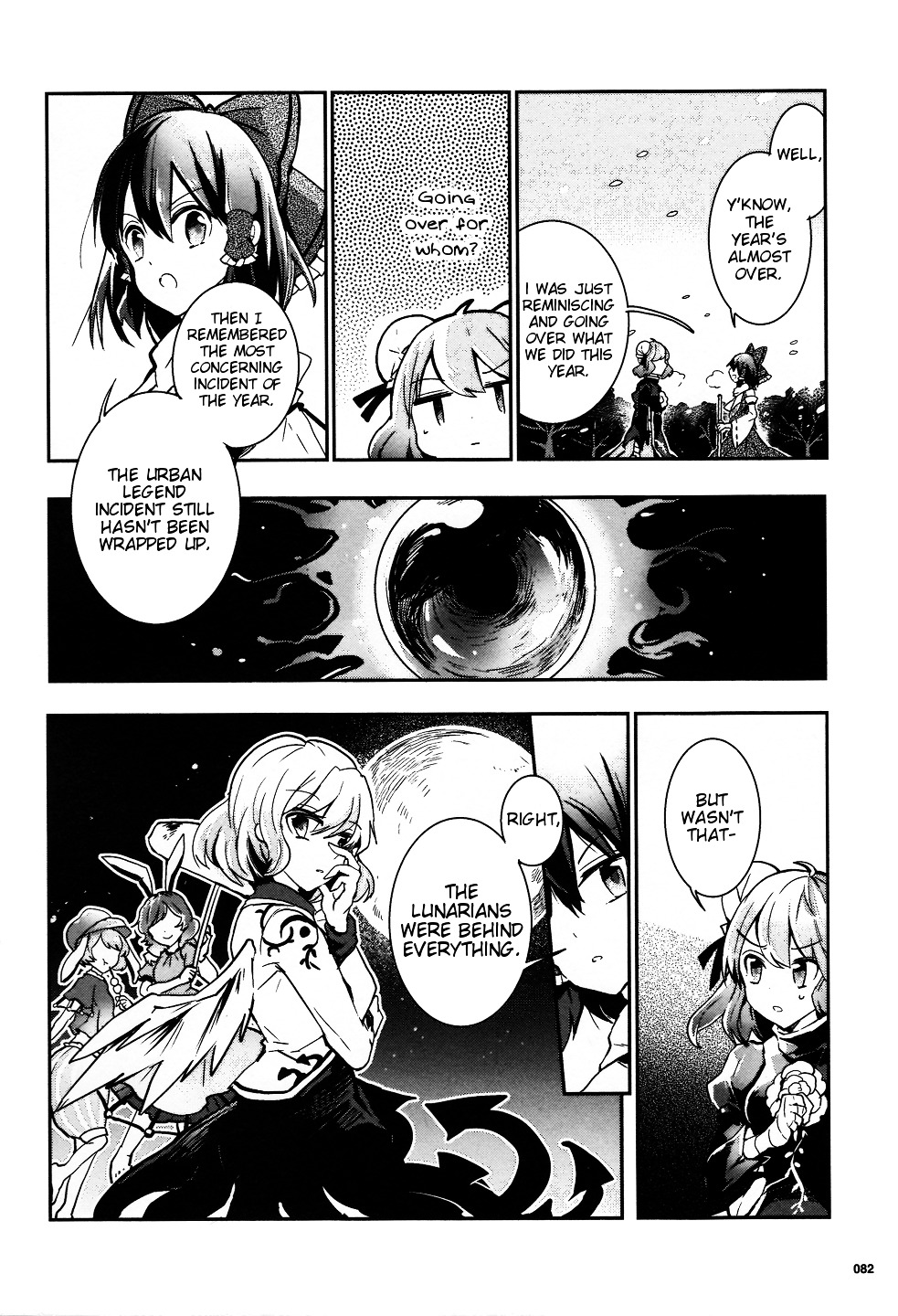 Touhou Ibarakasen - Wild And Horned Hermit - Vol.7 Chapter 31 : Who Spared The Rabbits?