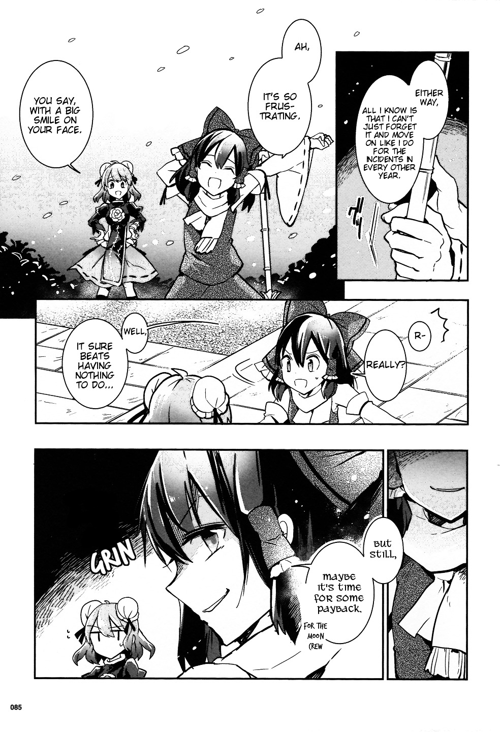 Touhou Ibarakasen - Wild And Horned Hermit - Vol.7 Chapter 31 : Who Spared The Rabbits?