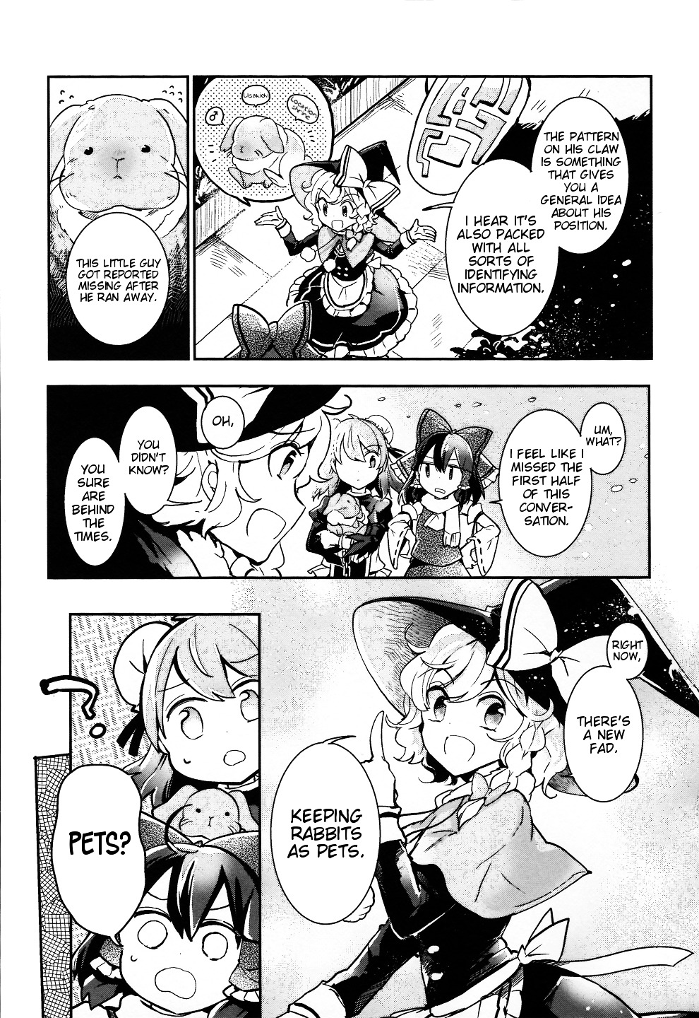 Touhou Ibarakasen - Wild And Horned Hermit - Vol.7 Chapter 31 : Who Spared The Rabbits?