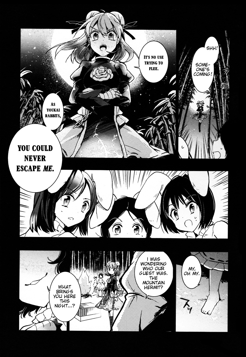 Touhou Ibarakasen - Wild And Horned Hermit - Vol.7 Chapter 31 : Who Spared The Rabbits?