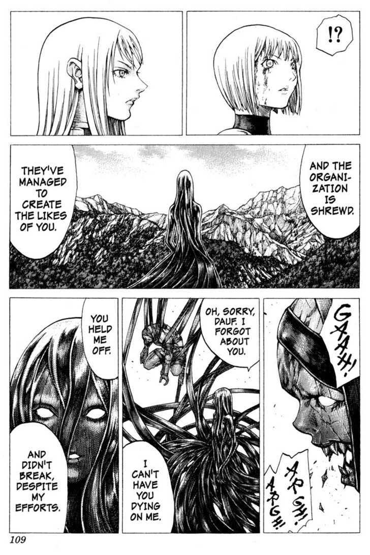 Claymore - Vol.9 Chapter 49 : The Deep Abyss Of Purgatory, Part 4