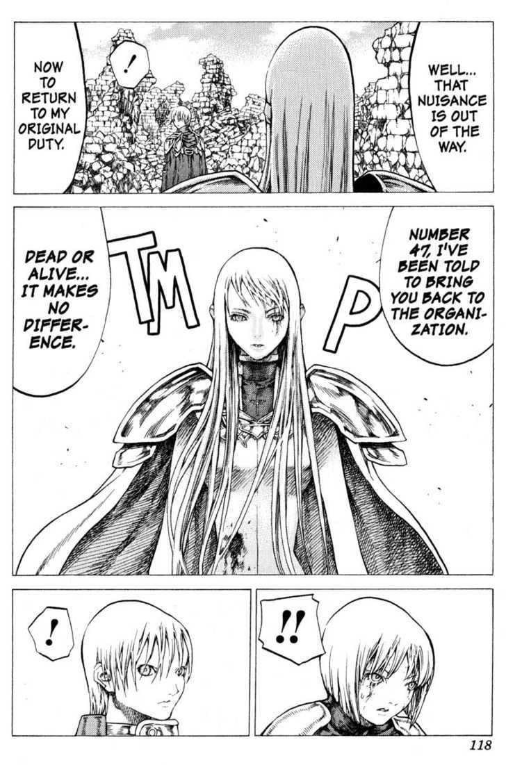 Claymore - Vol.9 Chapter 49 : The Deep Abyss Of Purgatory, Part 4