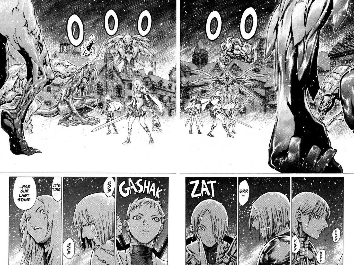 Claymore - Vol.11 Chapter 60 : The Assault On Pieta, Part 4