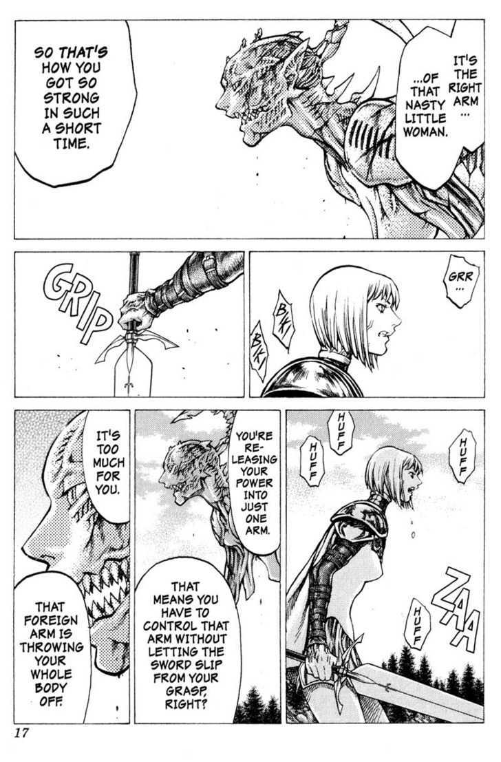 Claymore - Vol.8 Chapter 40 : Fit For Battle, Part 4