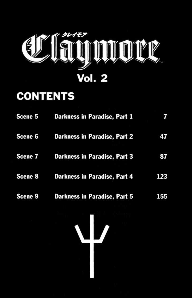 Claymore - Vol.2 Chapter 5 : Darkness In Paradise, Part 1