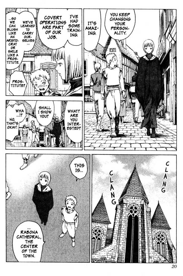 Claymore - Vol.2 Chapter 5 : Darkness In Paradise, Part 1