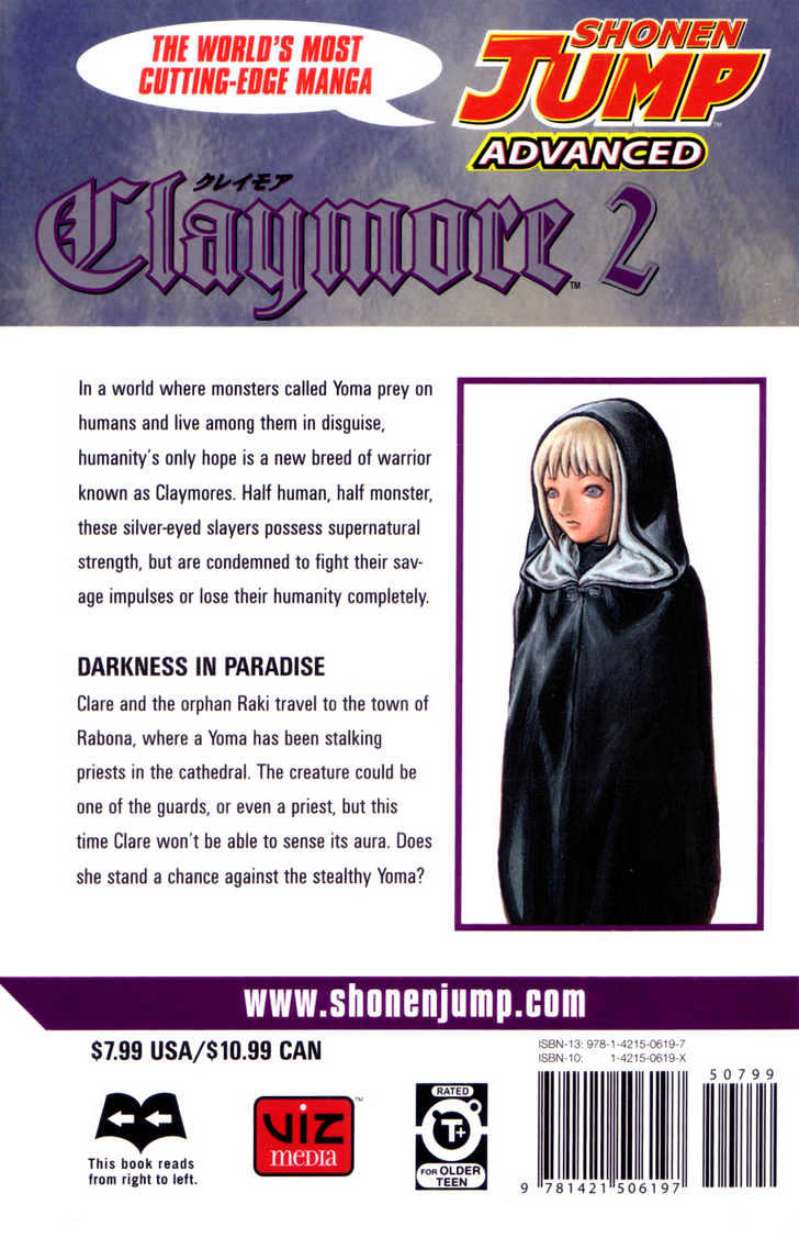 Claymore - Vol.2 Chapter 5 : Darkness In Paradise, Part 1